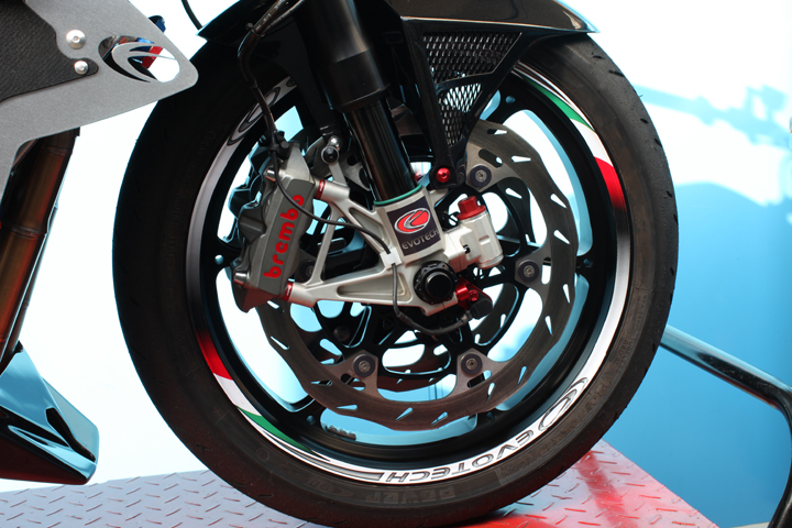 Evotech Srl 'ITALY FLAG' Wheel (Rim) Stripe Kit Evotech Srl 'ITALY FLAG' Wheel (Rim) Stripe Kit